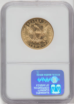 1904-O $10 Liberty Eagle NGC AU58