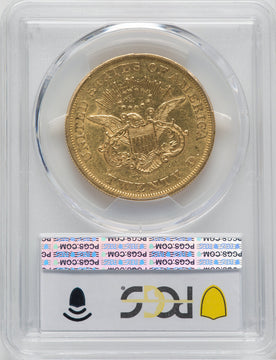 1850 $20 Liberty Double Eagle PCGS XF45