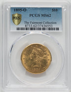 1895-O $10 Liberty Eagle PCGS MS62