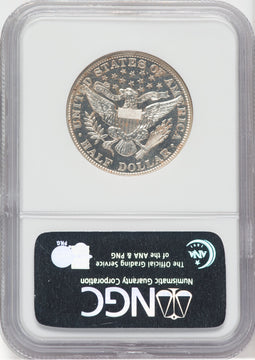 1904 50C Proof Barber Half Dollar NGC PR62