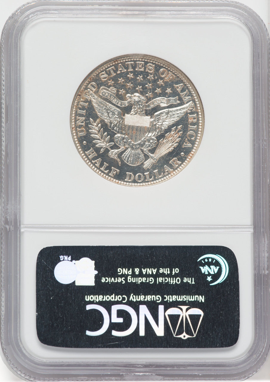 1904 50C Proof Barber Half Dollar NGC PR62