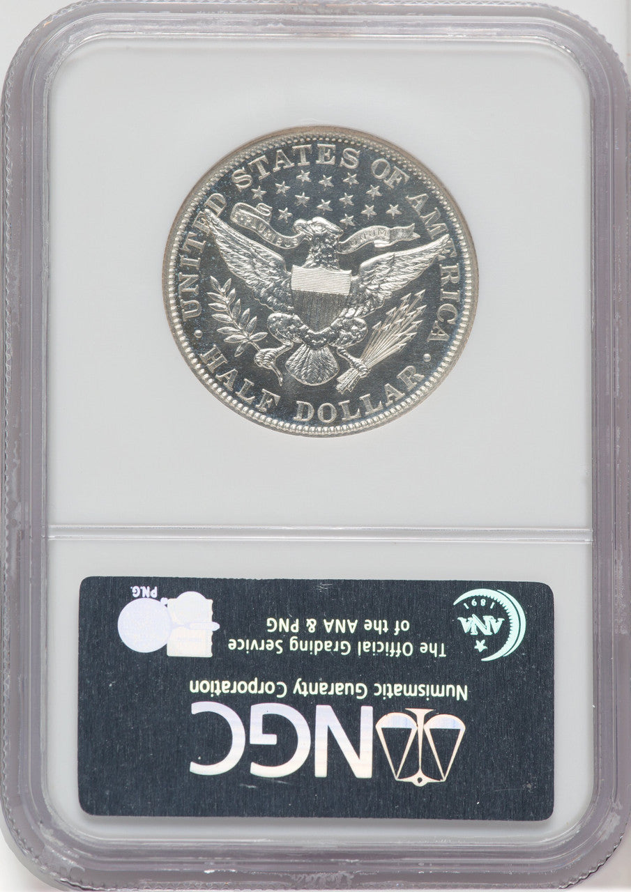1906 50C Proof Barber Half Dollar NGC PR63