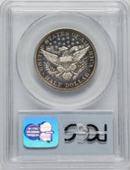 1908 50C Proof Barber Half Dollar PCGS PR62