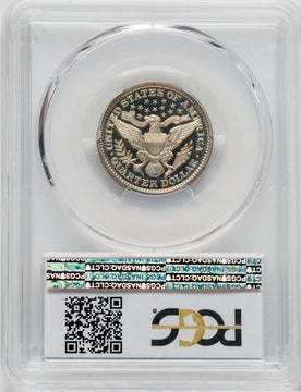 1899 25C CA Proof Barber Quarter PCGS PR66