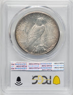 1928 $1 Peace Dollar PCGS MS61