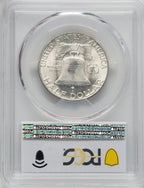 1949-D 50C FL CAC Franklin Half Dollar PCGS MS66+