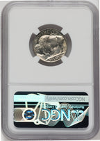 1936 5C NGC Plus Buffalo Nickel NGC MS67+
