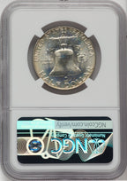 1959-D 50C FL NGC Plus Franklin Half Dollar NGC MS66+
