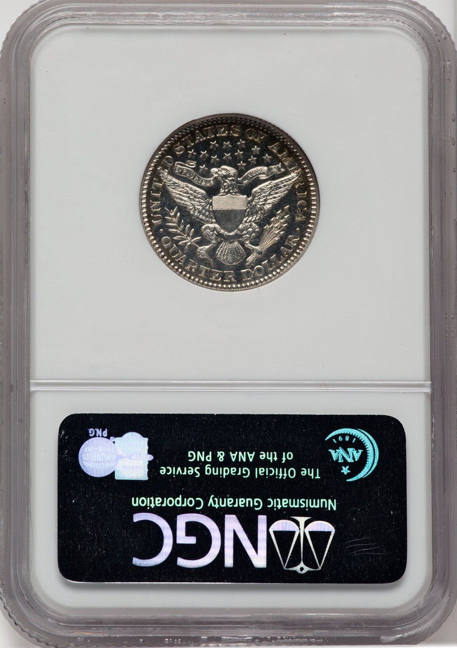1912 25C Proof Barber Quarter NGC PR63