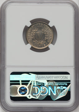 1912 5C CAC Liberty Nickel NGC MS65