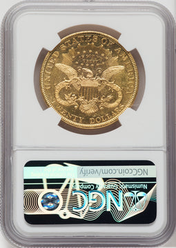 1892 $20 Liberty Double Eagle NGC MS61