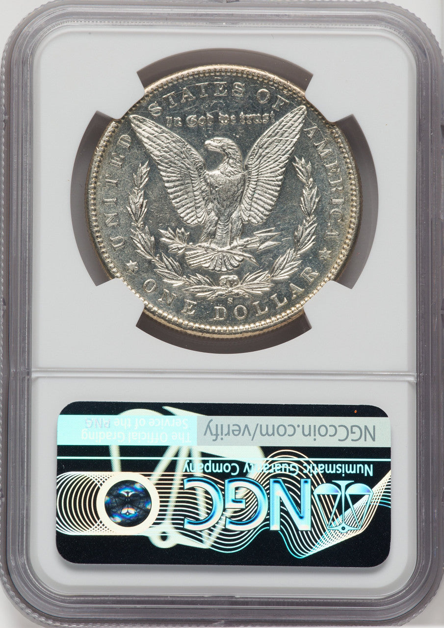 1895-S $1 Morgan Dollar NGC AU58
