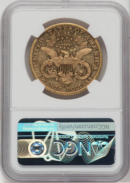 1879-CC $20 Liberty Double Eagle NGC AU53