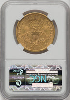 1866-S $20 MOTTO Liberty Double Eagle NGC XF40