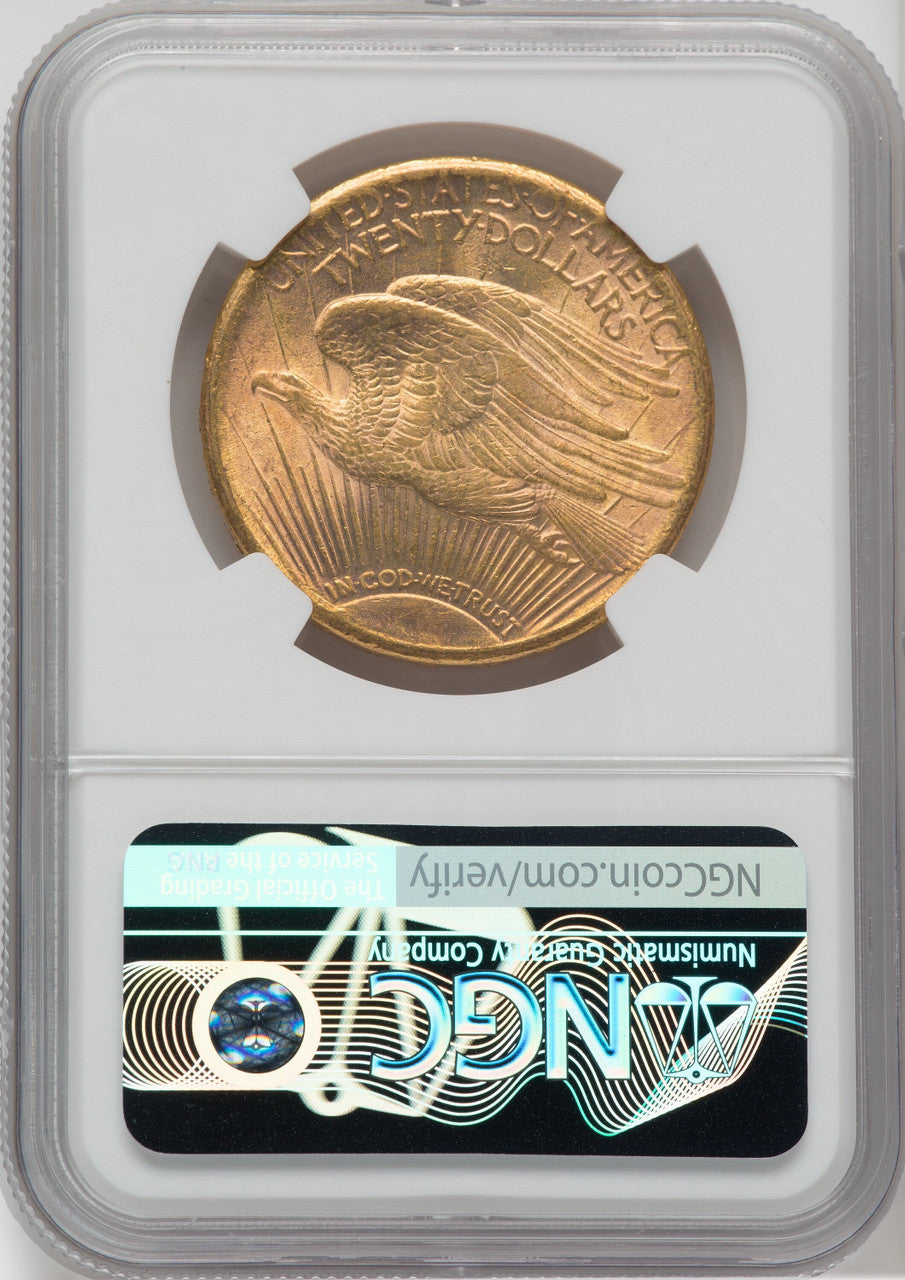 1909-S $20 Saint-Gaudens Double Eagle NGC MS61