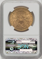 1906 $20 Liberty Double Eagle NGC AU55