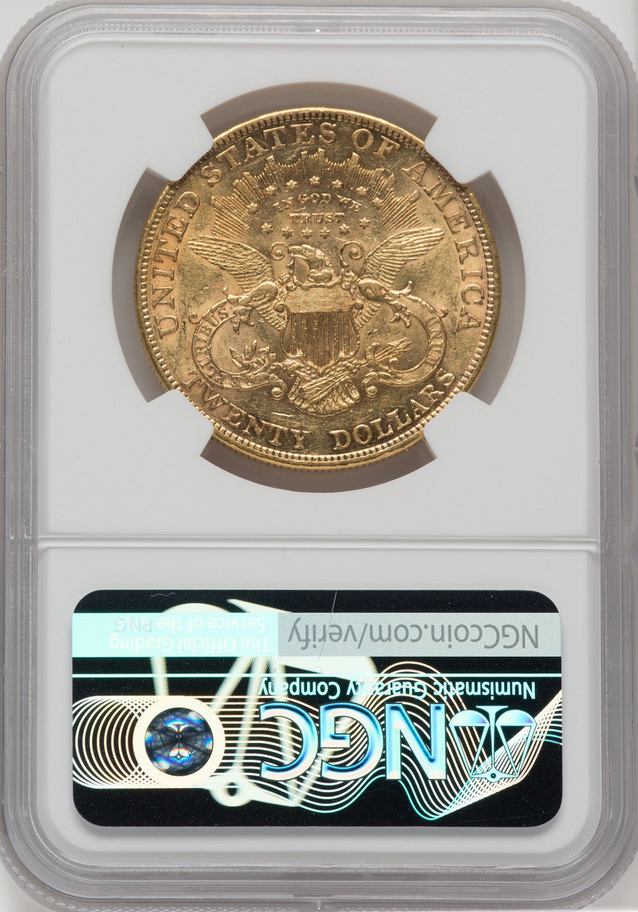 1902 $20 Liberty Double Eagle NGC AU55