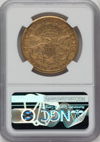 1883-S $20 Liberty Double Eagle NGC AU53