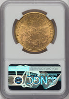 1885-S $20 Liberty Double Eagle NGC MS61