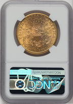 1887-S $20 Liberty Double Eagle NGC MS61