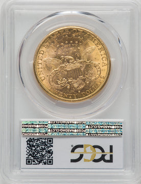 1888-S $20 Liberty Double Eagle PCGS MS60