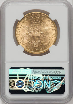 1888-S $20 Liberty Double Eagle NGC MS60