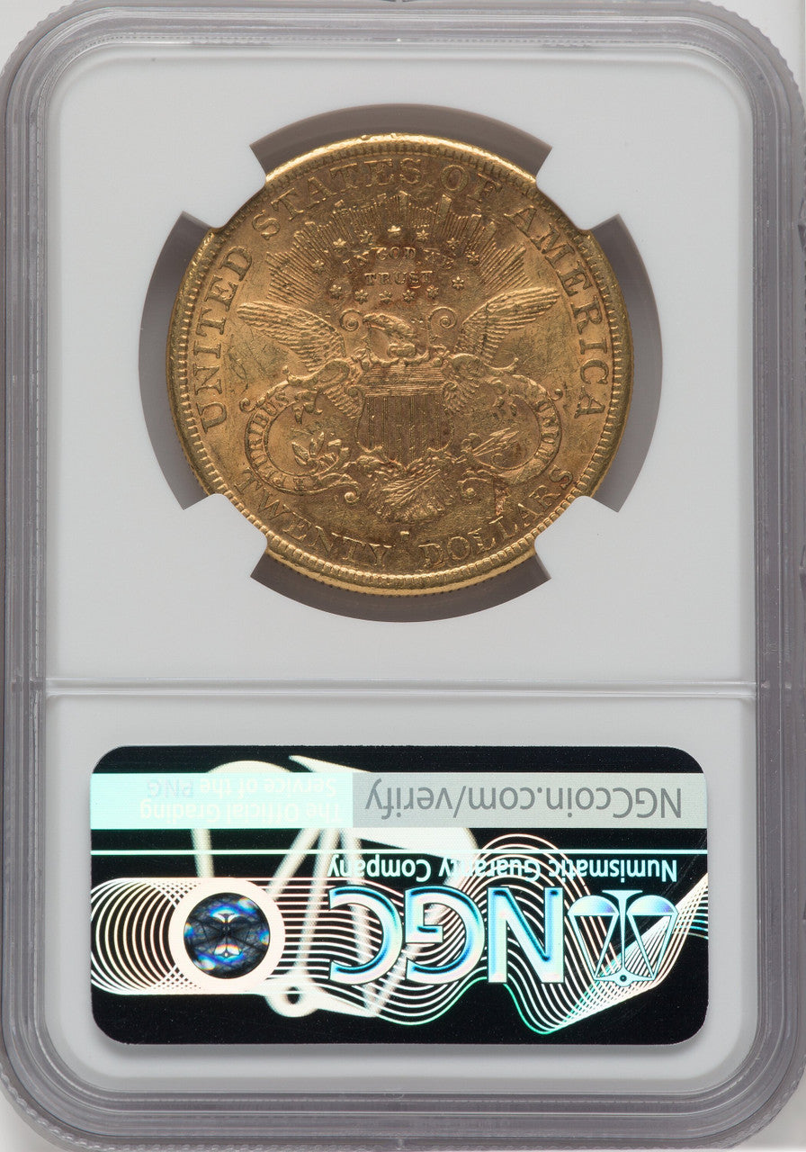1882-S $20 Liberty Double Eagle NGC AU58 (760808044)
