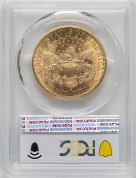 1878-S $20 Liberty Double Eagle PCGS MS60
