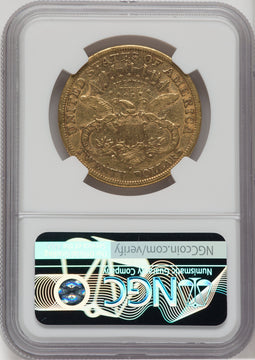 1878-S $20 Liberty Double Eagle NGC XF45