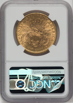 1878 $20 Liberty Double Eagle NGC AU55