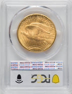 1922-S $20 Saint-Gaudens Double Eagle PCGS MS63+