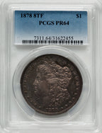 1878 8TF $1 Proof Morgan Dollar PCGS PR64