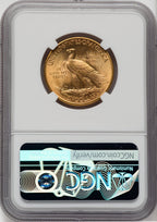 1912 $10 Indian Eagle NGC MS66+
