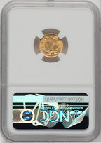 1870-S G$1 Gold Dollar NGC MS65