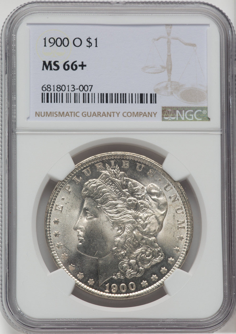 1900-O $1 NGC Plus Morgan Dollar NGC MS66+