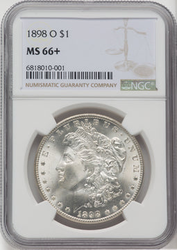 1898-O $1 Morgan Dollar NGC MS66+