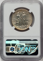 1935/34-S 50C Boone Commemorative Silver NGC MS67+
