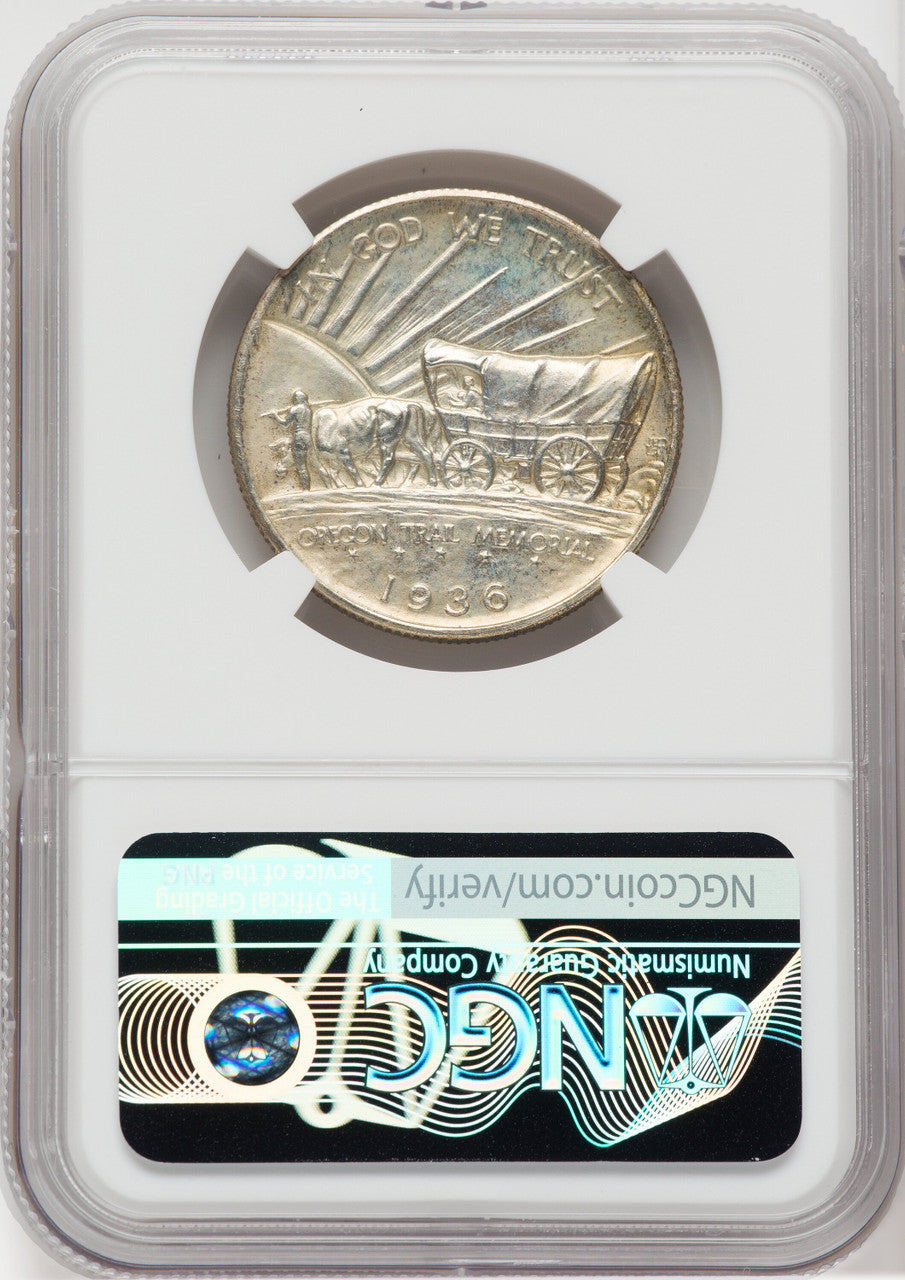 1936-S 50C Oregon NGC Plus Commemorative Silver NGC MS67+