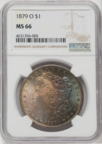 1879-O $1 Morgan Dollar NGC MS66