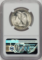 1939-S 50C NGC Plus Walking Liberty Half Dollar NGC MS66+