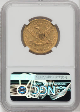 1868 $10 Liberty Eagle NGC AU55
