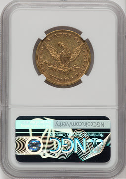 1859 $10 Liberty Eagle NGC AU53