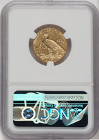 1916-S $5 Indian Half Eagle NGC AU58