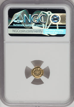 1870 Liberty Round 25 Cents BG-807 Low R.7 California Fractional Gold NGC MS64