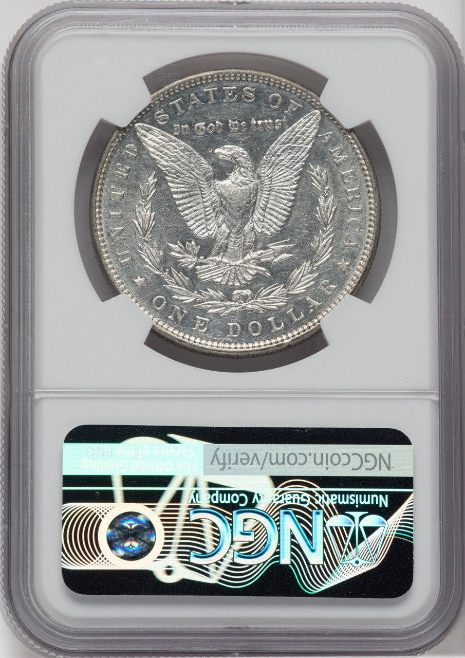 1893 $1 Morgan Dollar Details NGC AU50