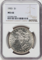 1903 $1 Morgan Dollar NGC MS66