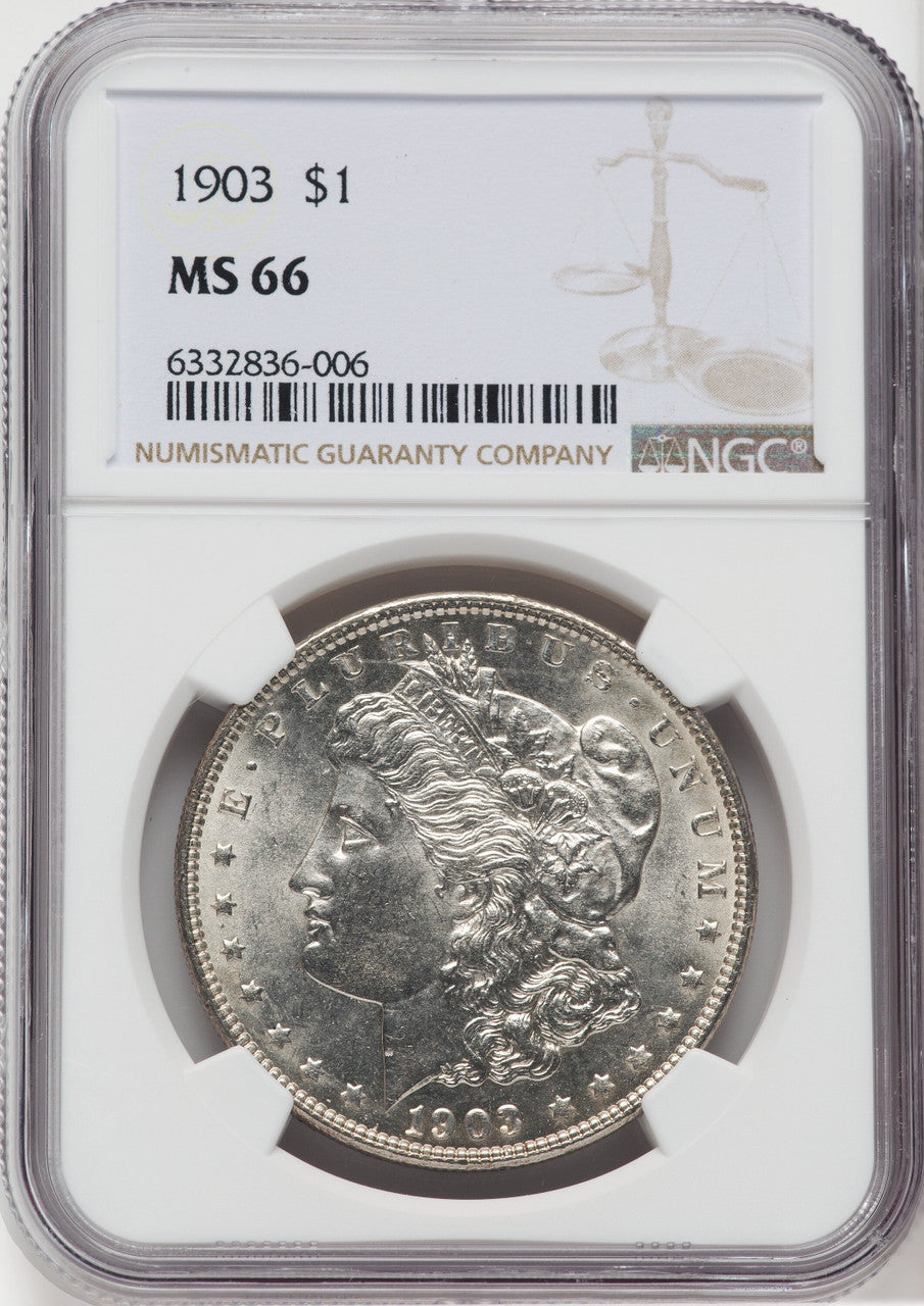 1903 $1 Morgan Dollar NGC MS66