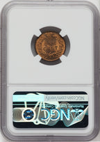 1878 1C RB NGC Plus Indian Cent NGC MS64+