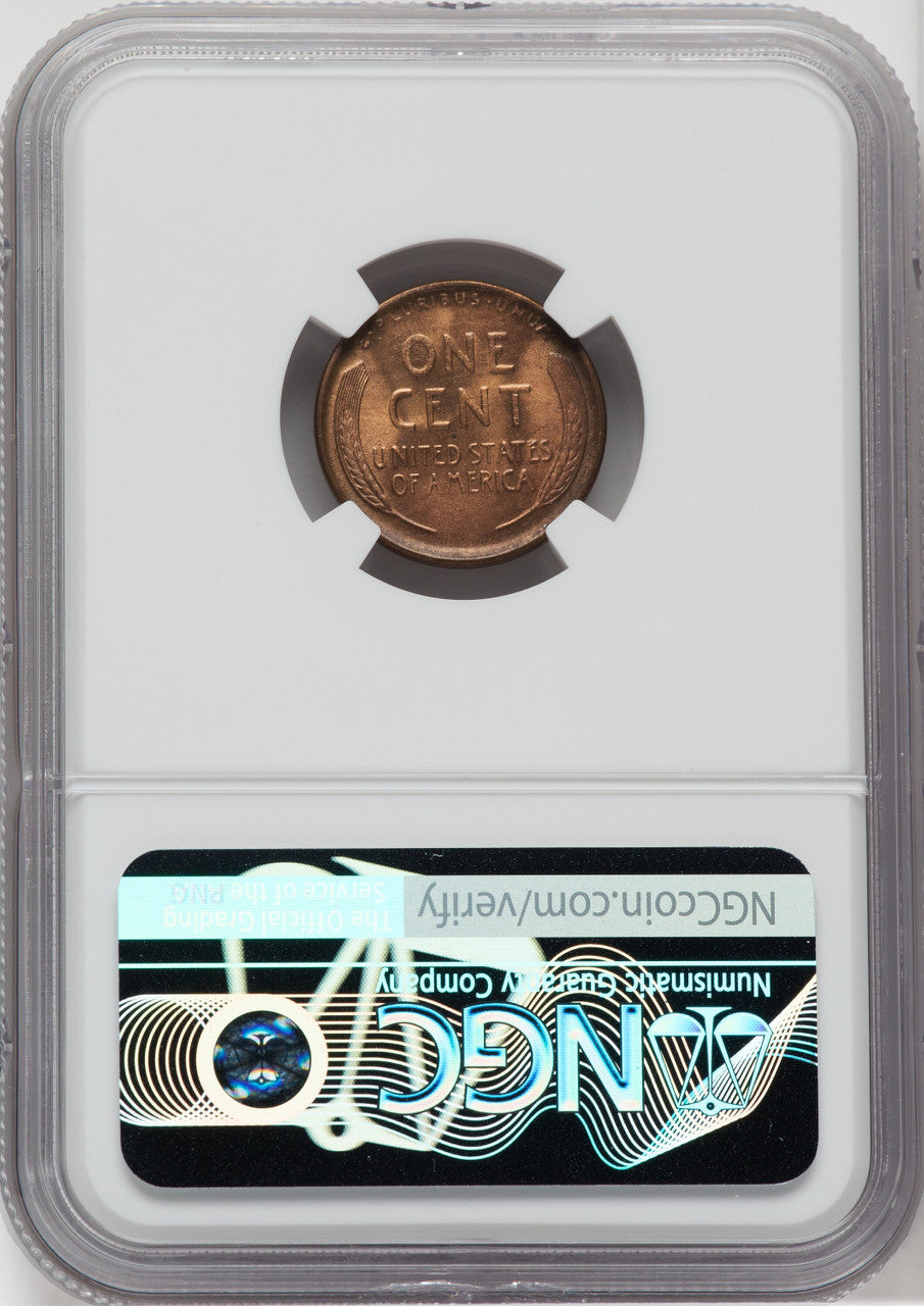 1920-S 1C RB Lincoln Cent NGC MS64
