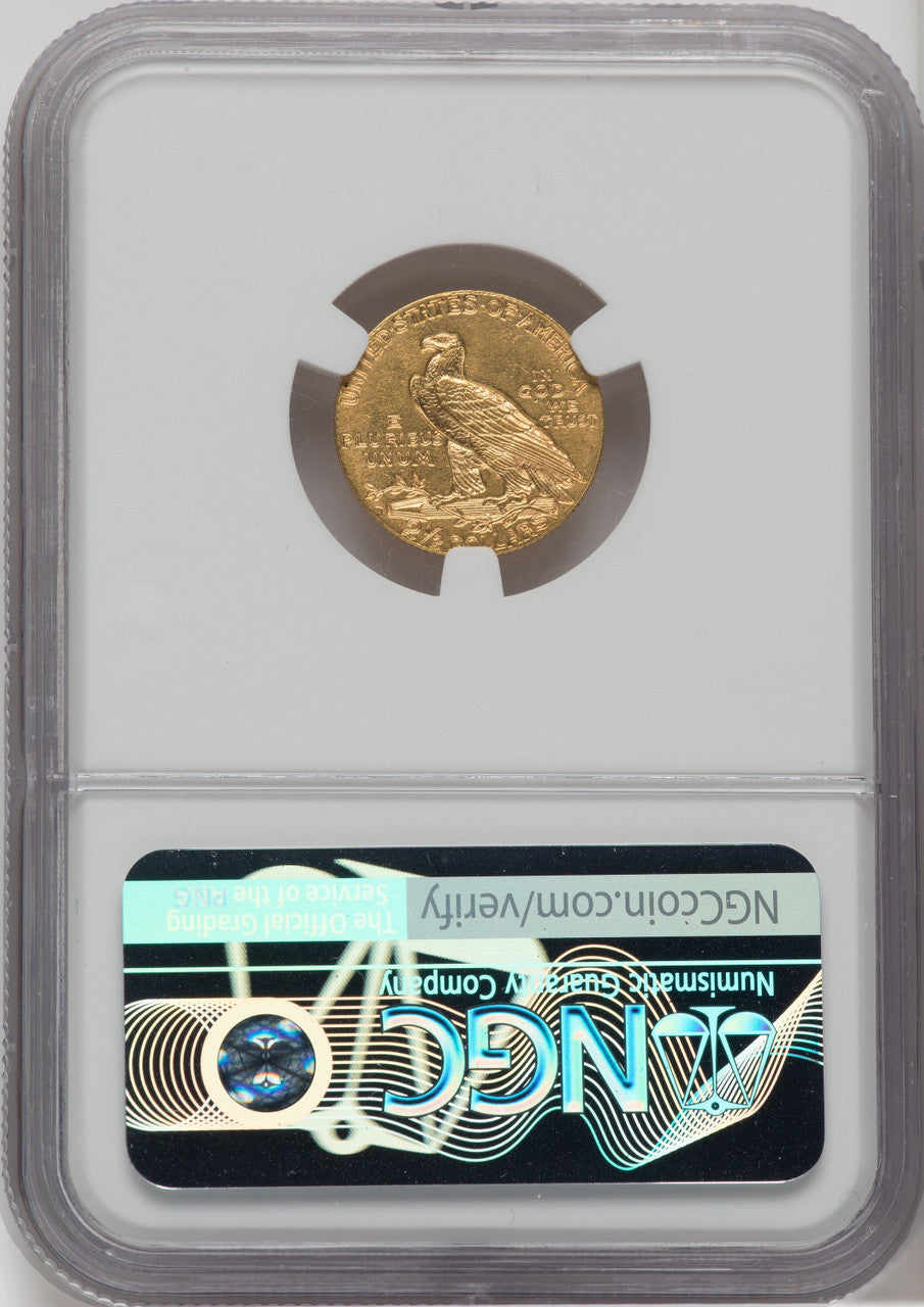 1911-D $2.50 Indian Quarter Eagle NGC MS61